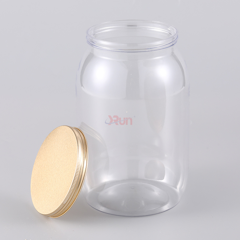 To buy PP jars for household use, choose our versatile large clear plastic jars featuring screw on aluminum lids and Easy peel seal liners.